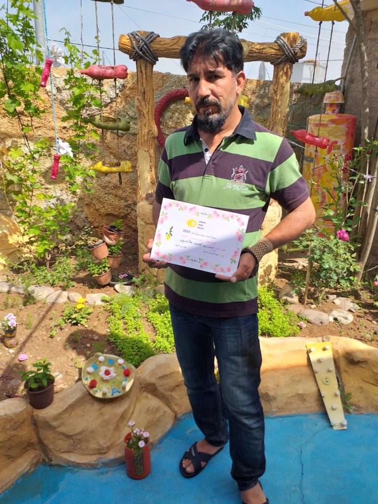 2019 Lemon Tree Trust garden competitions - Gawillan camp - runner-up - Kawa Sharif